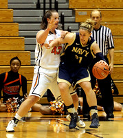 Navy at Princeton U. Women's Hoops 1/8/2013