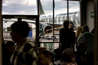 Officials at Trenton-Mercer Airport for Frontier Airlines