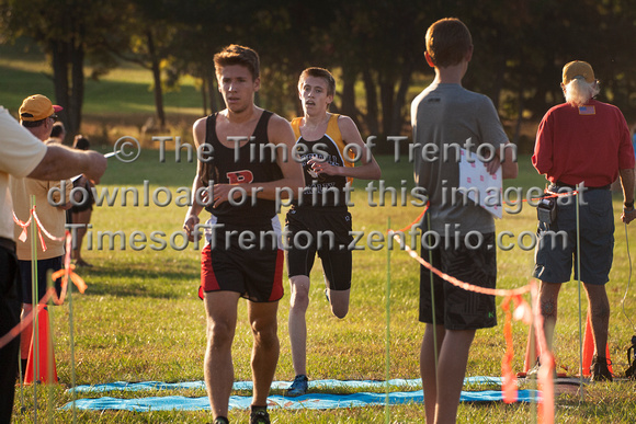 High School cross-country Patriot Division meet at Mercer County