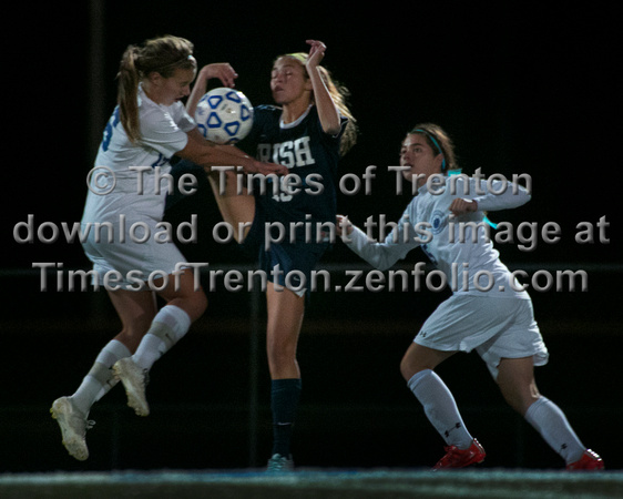 High School girls soccer Mercer County Tournament semifinals, PDS-Notre Dame
