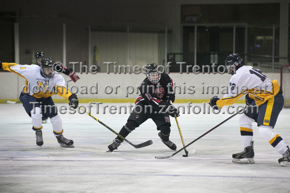 High School ice hockey  Robbinsville vs Nottingham 2015-12-07