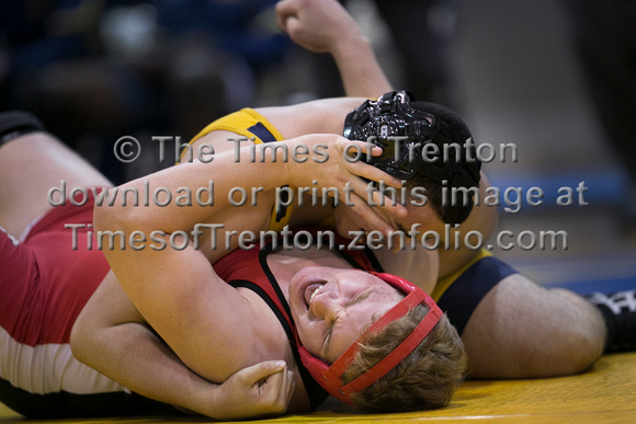 High School wrestling Allentown at Princeton 2016-01-06