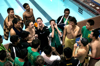 High School boys swimming West Windsor South at Notre Dame 2015-11-05