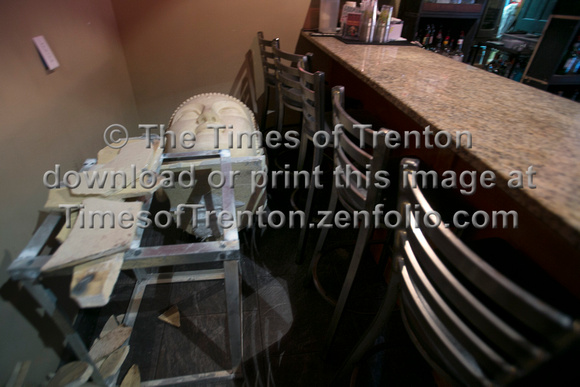 Trenton Social begins to rebuild after car crashed through front