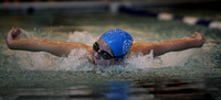 Girls  Swimming Scotch Plains at Princeton 02/13/2012