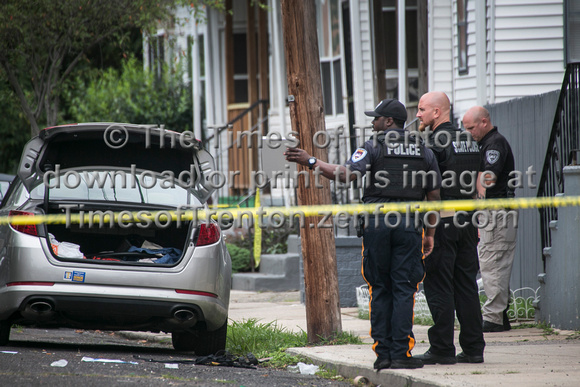 Police investigate morning shooting in Trenton