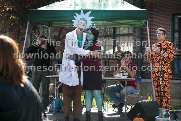 Costume Contest at Trenton Punk Rock Flea Market Halloween editi