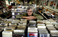 John Chrambanis, owner of the Bordentown Record Collector on Farnsworth Avenue