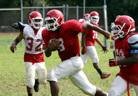 Lawrence High Football  Practice 8/20/2012