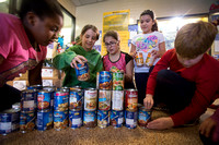 Students at Alexander School in Hamilton conduct "Souper Bowl Soup Drive"