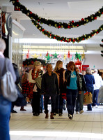 Shoppers at Quaker Bridge Mall in Lawrence take advantage of post-holiday deals, Dec. 26, 2011