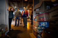State officials pitch in at Mercer Street Friends Food Bank in Ewing