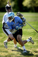 Boys Lacrosse: Notre Dame at Hopewell Valley 4/17/2012