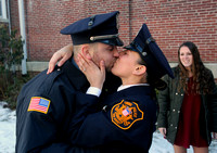Police Academy graduation and a marriage proposal for new Ewing officer Brittney Fornarotto