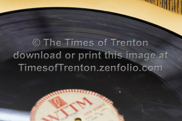 LP records from 1950 featuring the Trenton Symphony found in lib