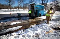 Residents complain of water main break on Newkirk Ave. in Hamilton
