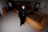 Five historic Civil War flags on display at the State Museum in Trenton