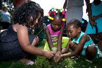 Hamilton Girl Scouts team up with Stokes Early Childhood Center in Trenton for gardening