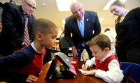 Senate President Steve Sweeney visits the Princeton Child Development Institute