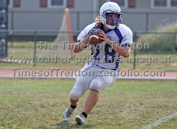 HS FOOTBALL (Scrimmage) - Hightstown at Nottingham