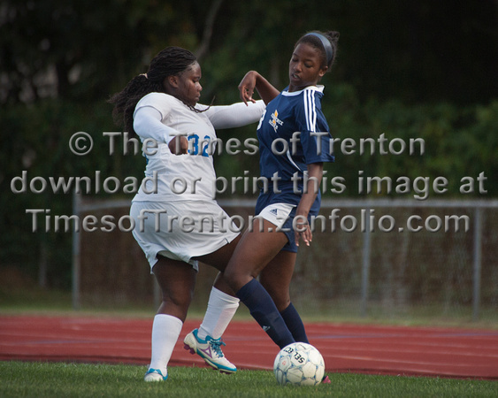 High School girls soccer FLorence at Trenton Catholic
