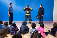 Trenton Fire Department visits YMCA for Fire Prevention Month