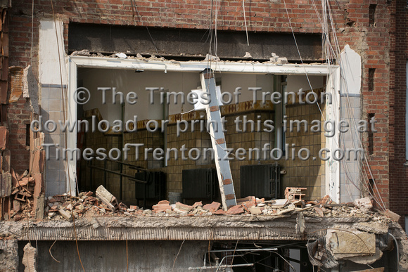 On-site tour of TCHS demolition site 2015-10-22