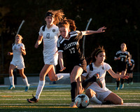 High School girls soccer Mercer County Tournament semifinals, Ho