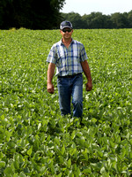 Robbinsville farmer Carmine Infante 7/24/2013