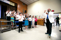 Sunnybrae School 5th grade Moving Up ceremony in Hamilton features flash mob