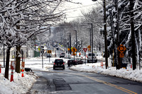 Roundabout at University Place and Alexander Street opens in Princeton 2/4/2014