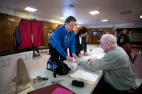 Voters in Hamilton at the polls 2015