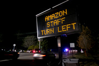Amazon Warehouse Rush Hour Traffic
