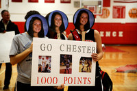 High School girls basketball Allentown at Lawrence: Allentown's Hartshorn makes 1000 point