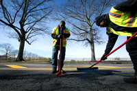 Mercer County  crews repair road damage from winter storms