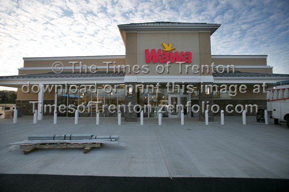 New Wawa on Rt 130 in Hamilton nearing completion
