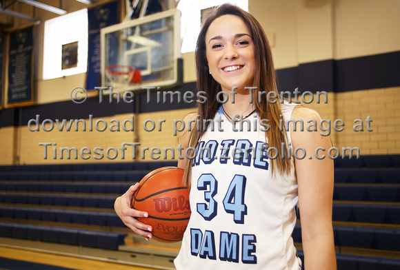 The Times of Trenton Girls Basketball POY: Notre Dame's Samantha Widmann