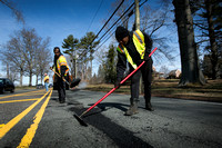 Mercer County  crews repair road damage from winter storms