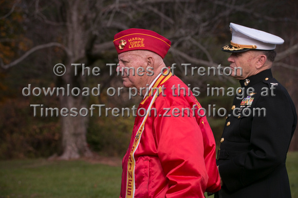 Princeton Battlefield Society Veterans Day ceremony
