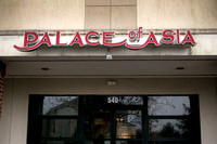 Bill of Fare at Palace of Asia in Lawrence