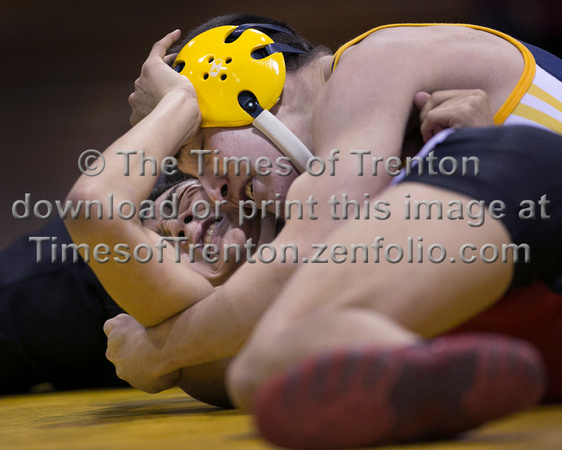 High School wrestling Allentown at Princeton 2016-01-06