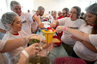 600 United Way volunteers make 100,000 meals