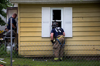 Man retrieves autistic teen sister from house fire