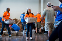 600 United Way volunteers make 100,000 meals