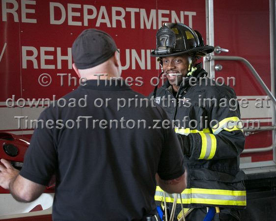 Trenton Fire Department trains on lifesaving 'Bailout' equipment