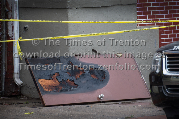 Officials investigate 3-alarm fire in Trenton