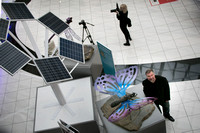 Quaker Bridge Mall marks  Earth Day with solar powered art from