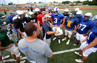2016 Sunshine Football Classic Practice Session in Hightstown