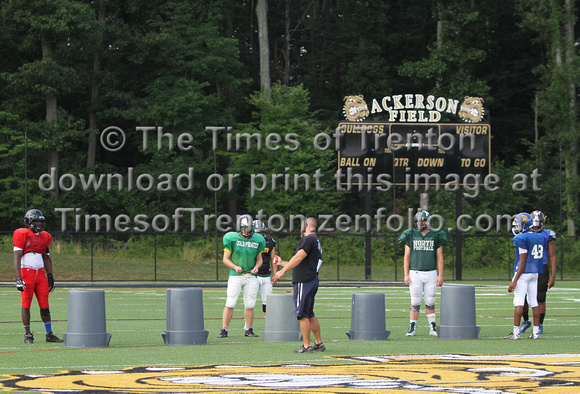 Sunshine Football Classic practice session in Hopewell