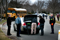 School bus hits tree in West Windsor